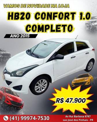 HYUNDAI HB20 1.0 COMFORT PLUS 12V FLEX 4P MANUAL